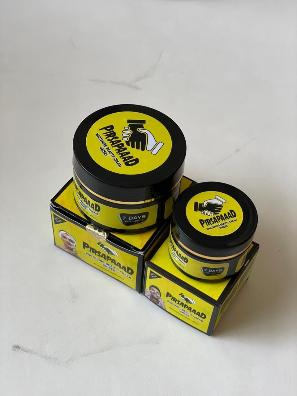 Pirsapaaad Whitening Beauty Cream jar